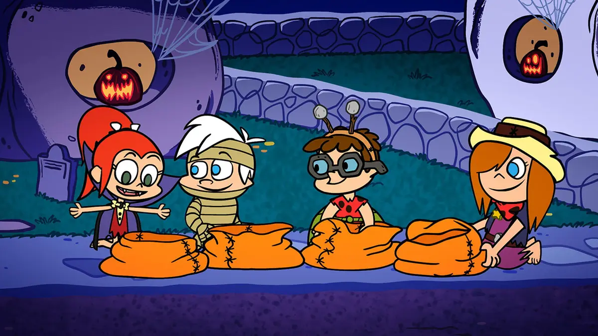 Yabba Dabba Dinosaures S01E09 La nuit des vide-ordures