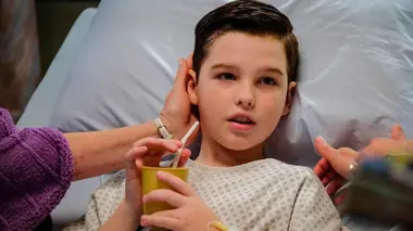 Sheldon à l'hôpital