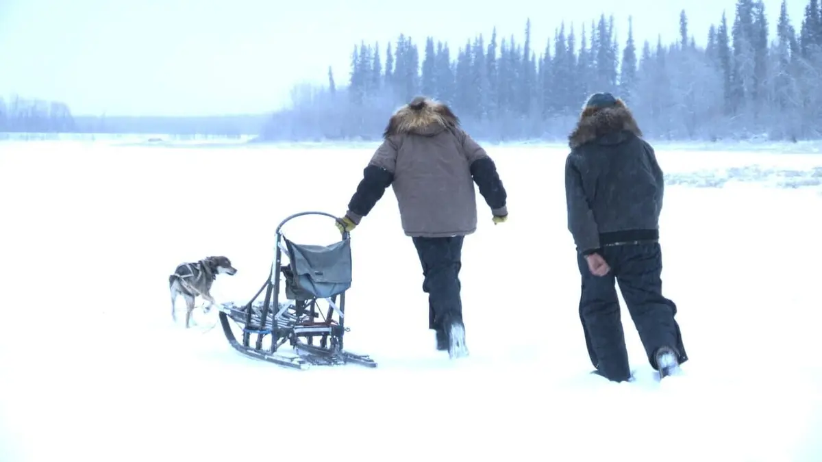 Yukon River Dans les glaces
