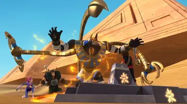 Zak Storm, super Pirate S01E11 Les naufragés du sable