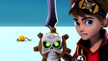 Zak Storm, super Pirate S01E27 La pierre du temps