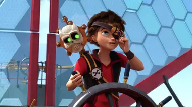 Zak Storm, super Pirate S01E33 Tanah lost