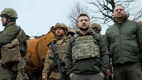 Zelensky, le prix de la résistance Chef de guerre