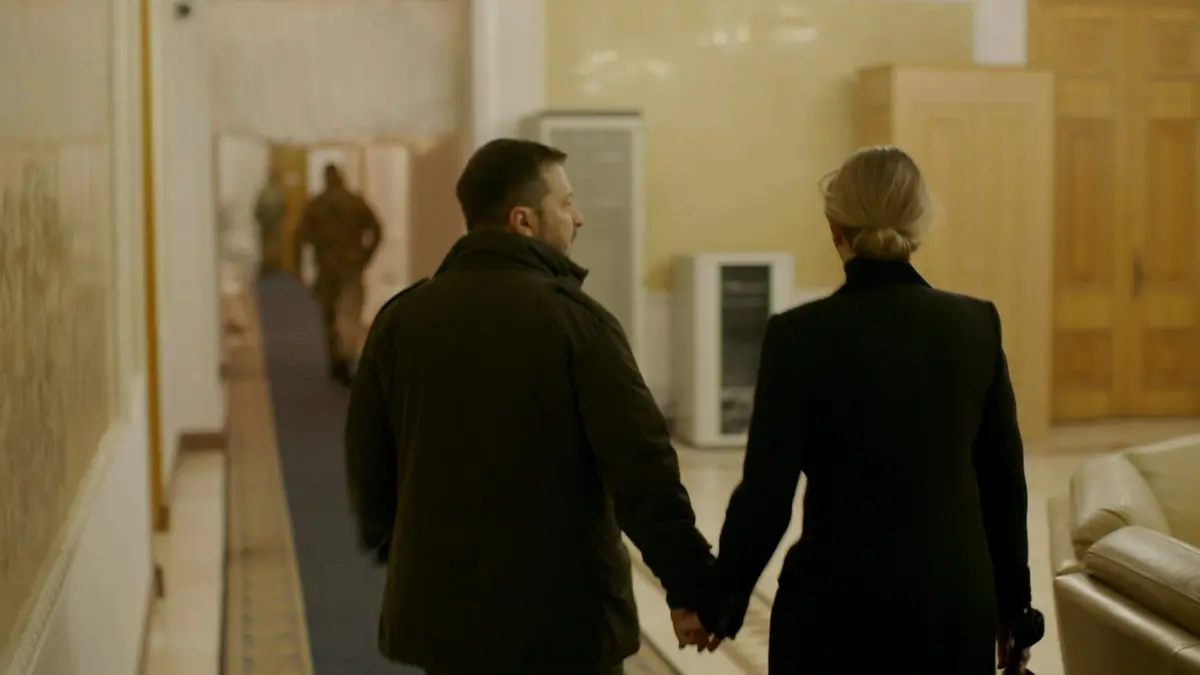 Visuel de Zelensky, le prix de la résistance