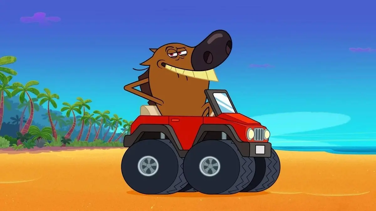 Visuel de Zig & Sharko S04E09 Chevauchée sous les tropiques