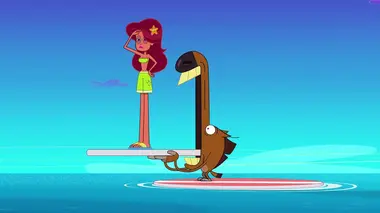 Zig & Sharko S04E17 Jamais sans mes claquettes