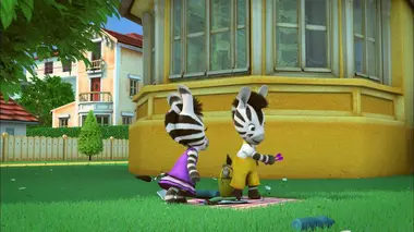 Zou et le décorateur de jardin