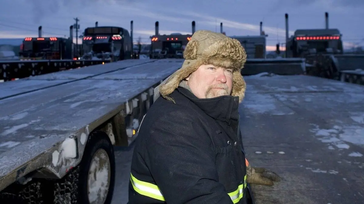 Zware Jongens: Ice Road Truckers S08E11 Là où la route s'arrête