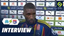 Interview de fin de match : OLYMPIQUE DE MARSEILLE - OLYMPIQUE LYONNAIS (3-0) / 2023-2024