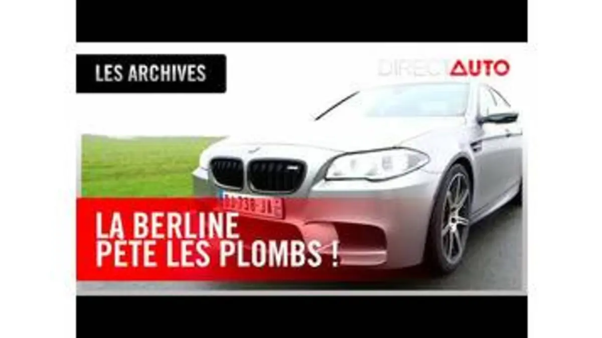 replay de BMW M5 30TH : La Berline pète les plombs ! (Les archives de Direct Auto)