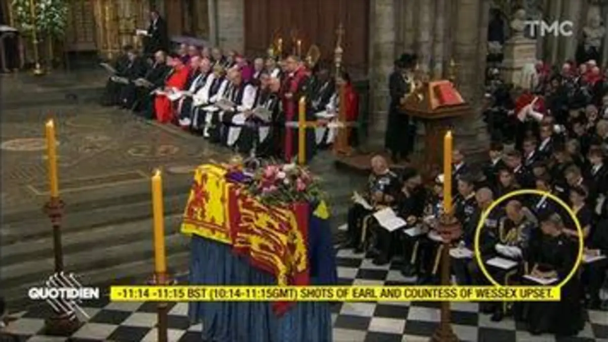 Replay Quotidien du 20/09/2022 Ces images des obsèques de la reine